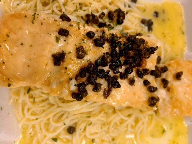 Salmon Piccata
