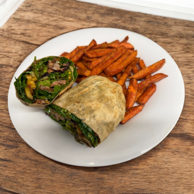 Sesame Lime Steak Wrap