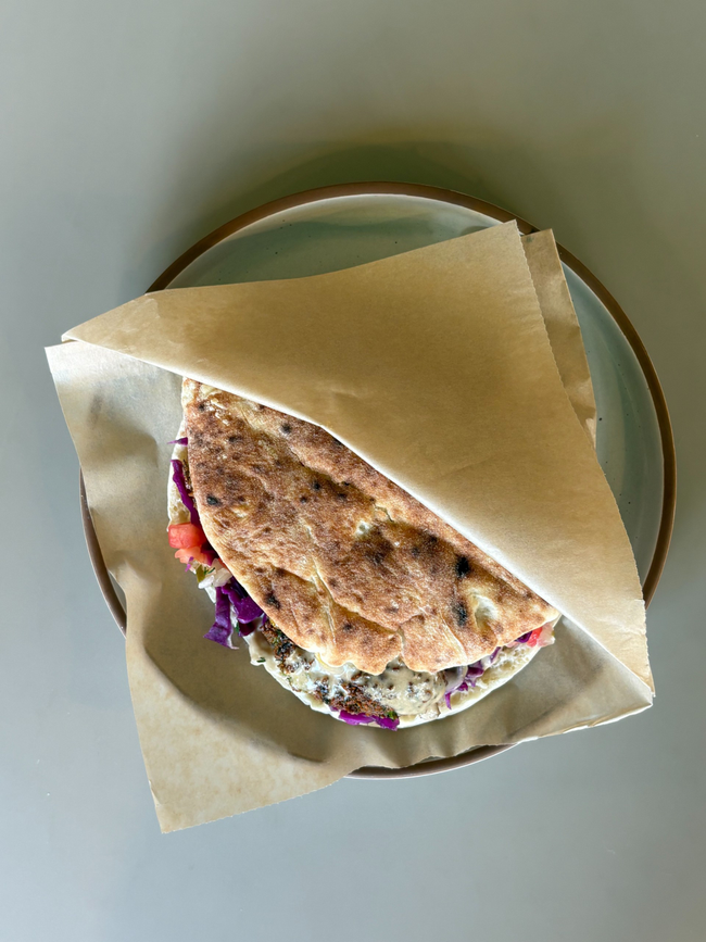 Chickpea and Herb Falafel Pita