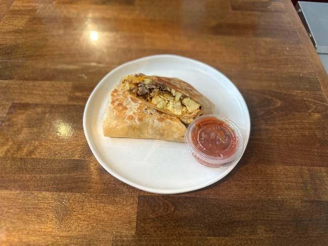 Chicken Breakfast Burrito