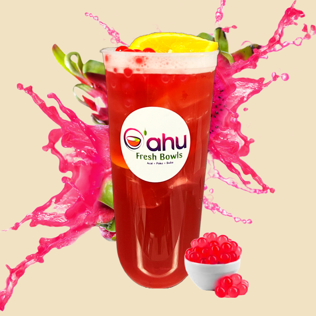 Dragon Fruit Green Tea