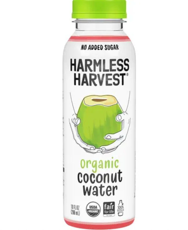 Harmless Harvest organic coconut water