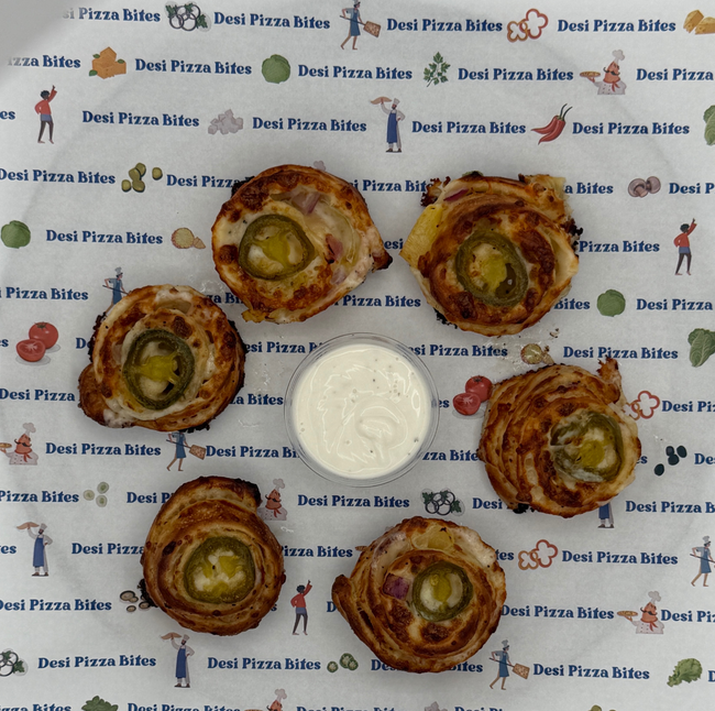 Desi Garlic Knots