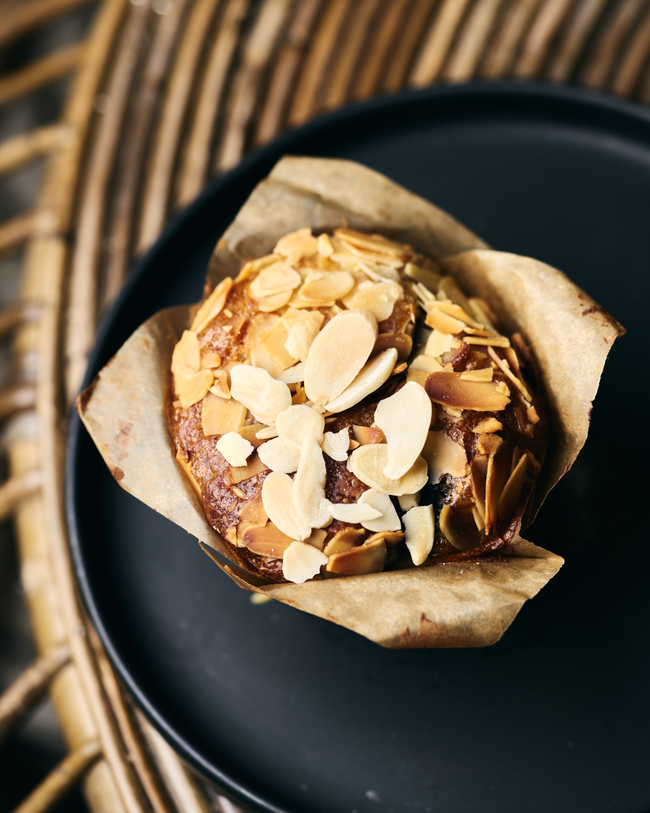 Almond Blueberry Muffin - VEGAN