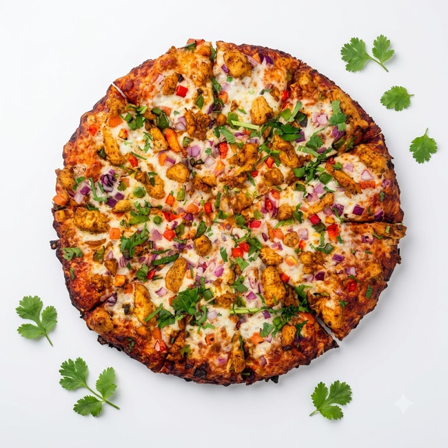 Malai Chicken Pizza