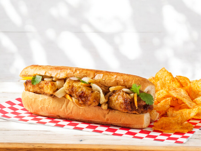 Soy Ginger Tofu Banh Mi (VGN):