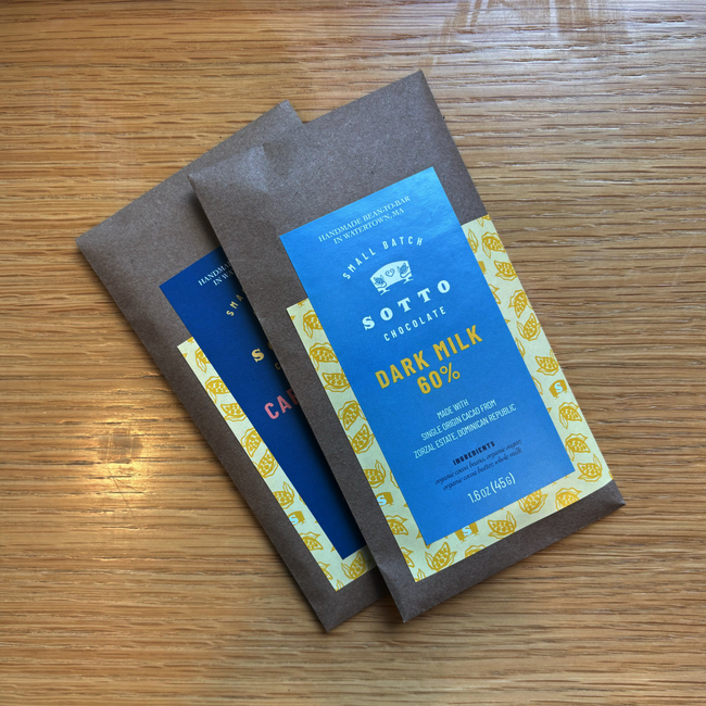 Sotto Chocolate's Small Batch Bars