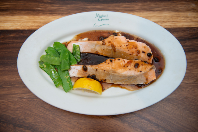 Steamed Salmon / 三文鱼