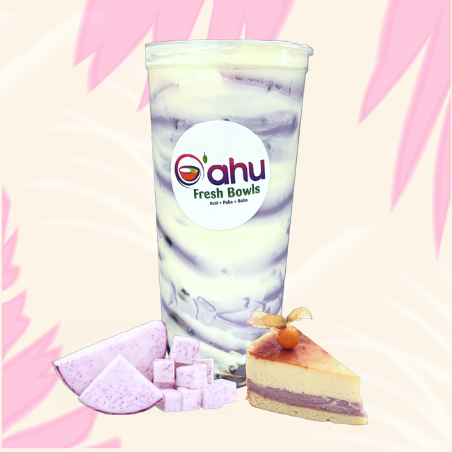 Taro Cheesecake Milk Tea