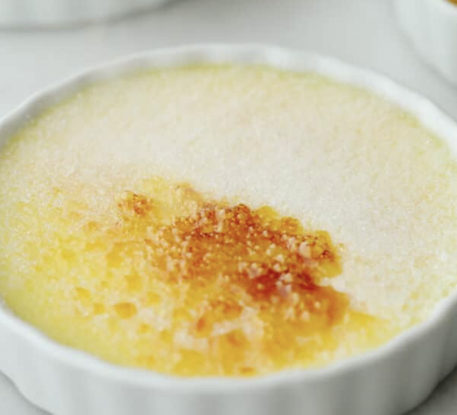 Brûlée custard