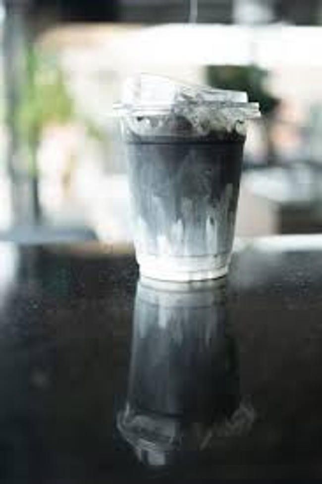ICED Coconut Activated Charcoal Latte