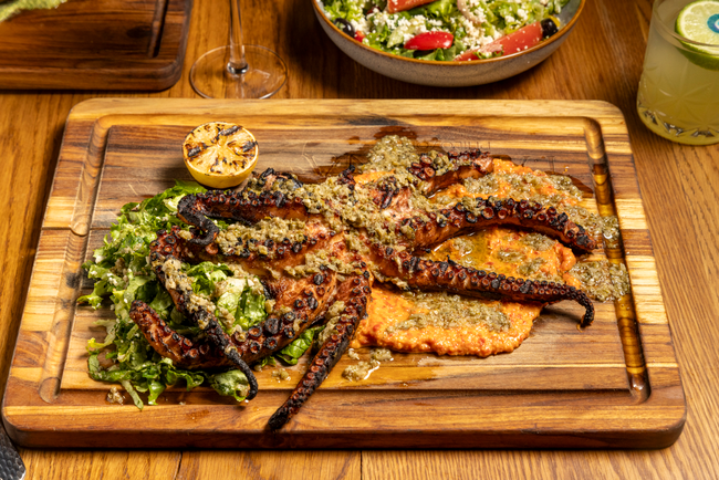 Half Spanish Octopus