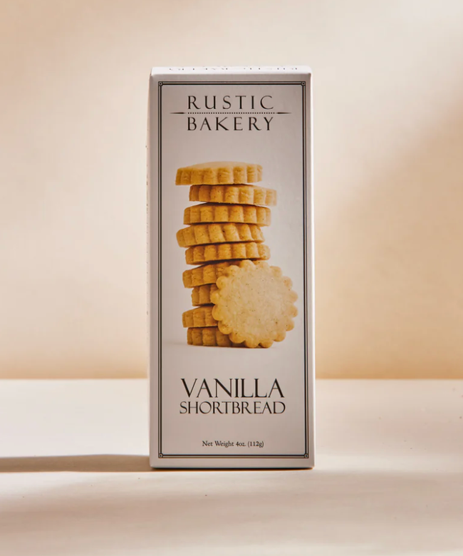 Rustic Bakery : Vanilla Bean Shortbread Cookies