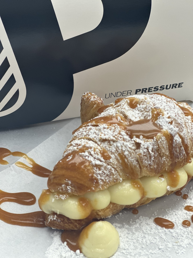 Custard Cream Croissant w/Salted Butterscotch