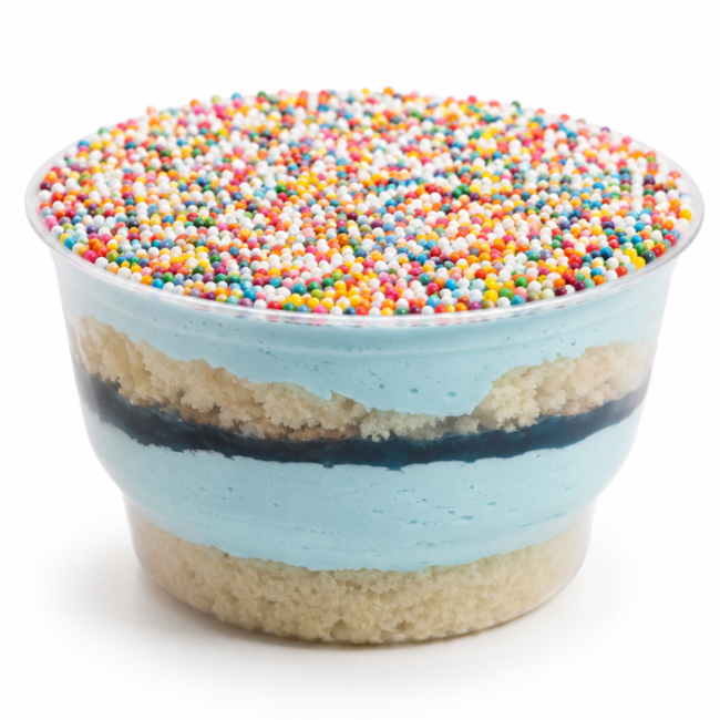 Cookie Monster Dot Cake