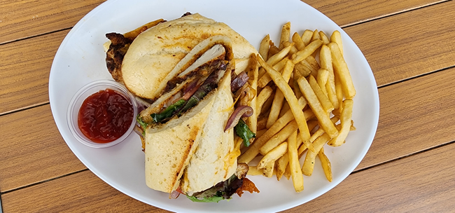 French Loaf Shrimp Sandwich