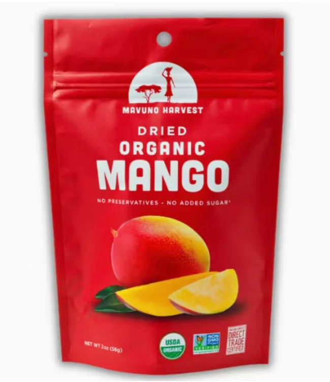 Mavuno Harvest, Organic Mango Fruit Snacks