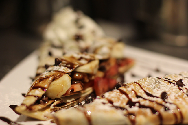 BananaBerry Chip Crepe