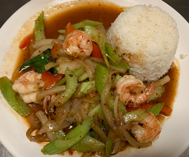 Spicy Shrimp Meal
