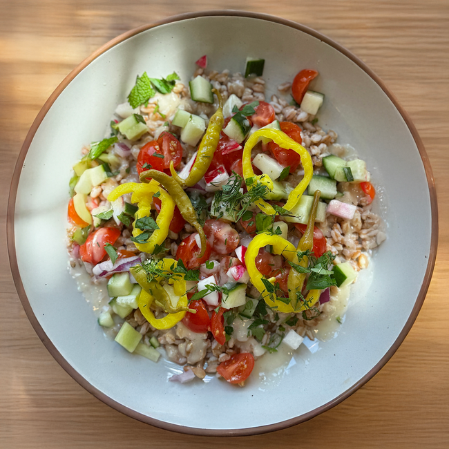 Cucumber-Tomato-Feta Salad