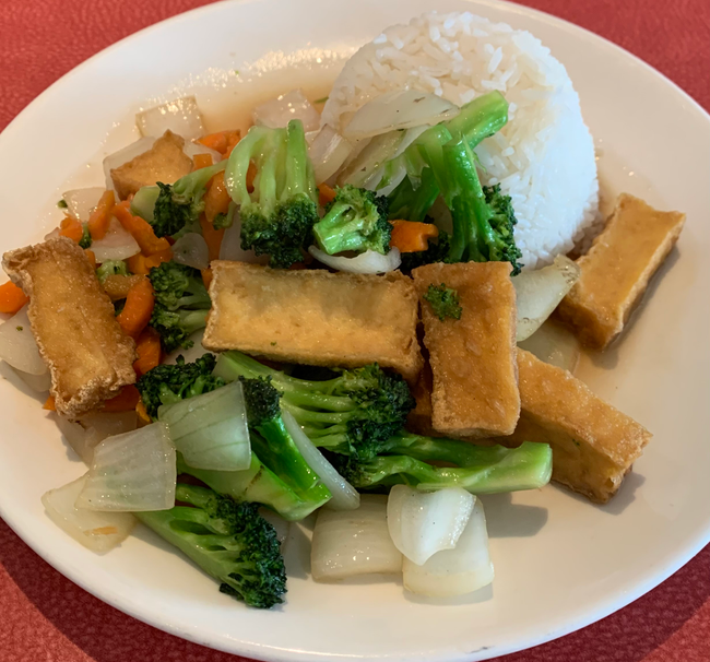 Broccoli Tofu Meal