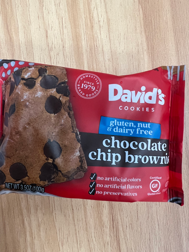 Davids Chocolate Chip Brownie