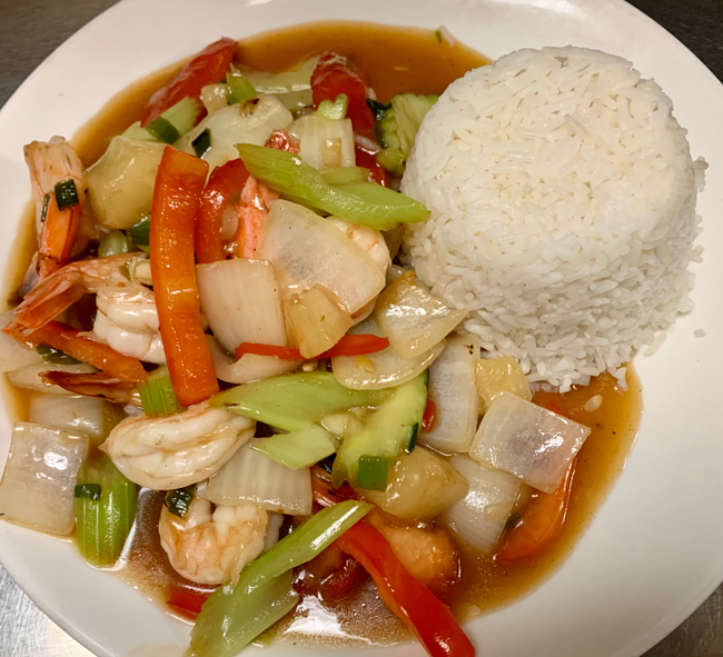 Sweet & Sour Shrimp Meal