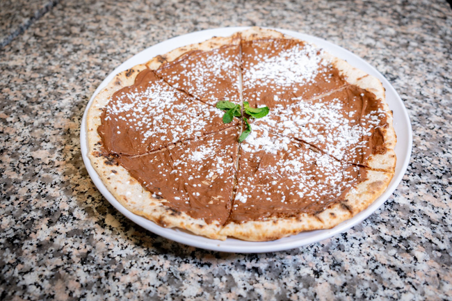 Pizza Nutella