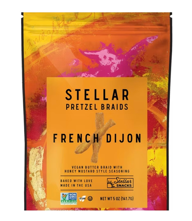 Stellar Pretzel Braids- French Dijon- 5oz