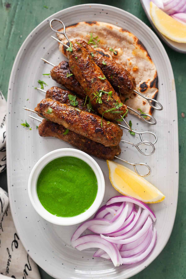 Lamb Sheekh Kabab Nf, Gf