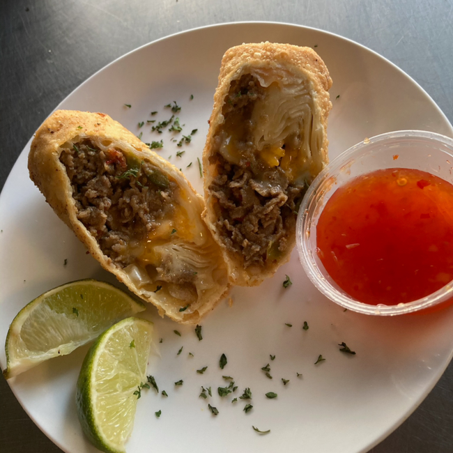 1 Juicy Azz Oxtail Egg Roll