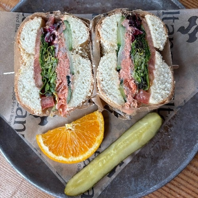 Smoked Salmon Sandwich