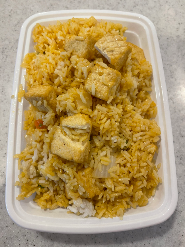 Tofu Fried Rice