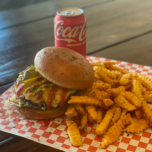 Biz Azz Cheeseburger & Fries