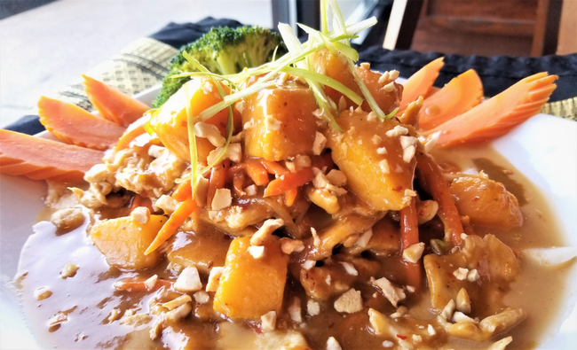 Pumpkin Chicken Curry