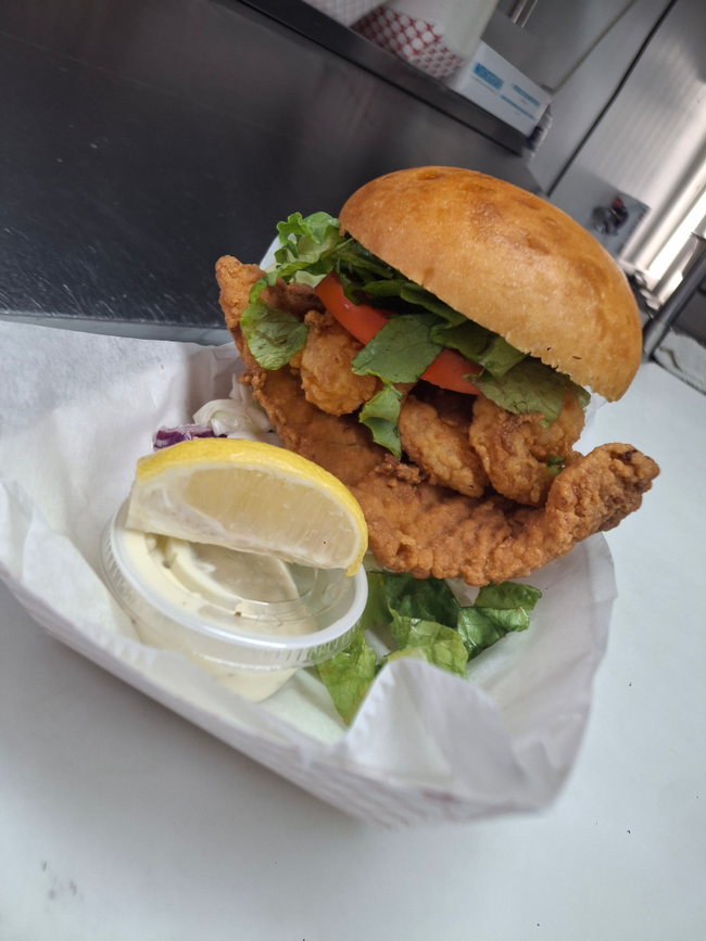 Fish & Shrimp Sandwich