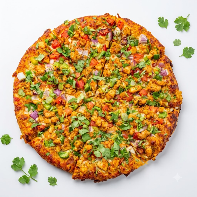 Curry Chicken Pizza
