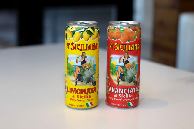 CANNED ITALIAN SODA