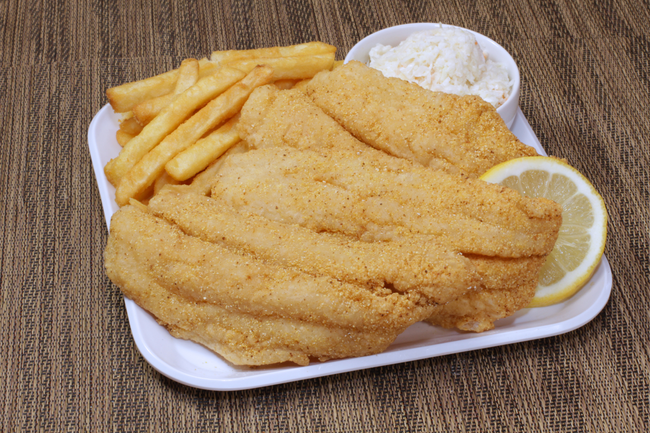 Large Cat Fillet Dinner