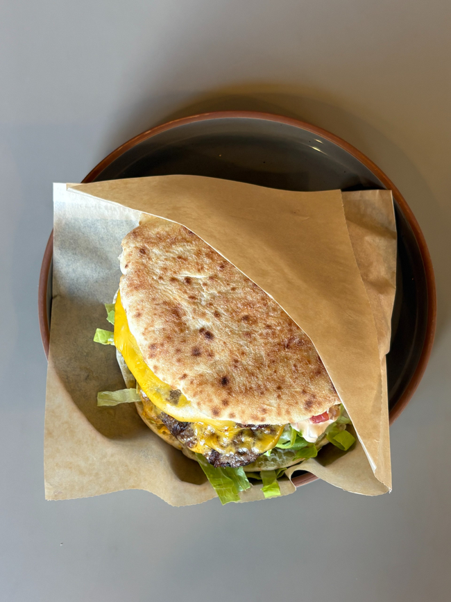 Cheeseburger Pita