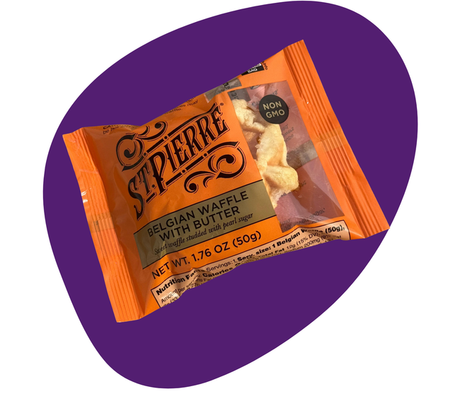 🔥TODAY'S SPECIAL🔥 St. Pierre Belgian Waffles With Butter 🇧🇪