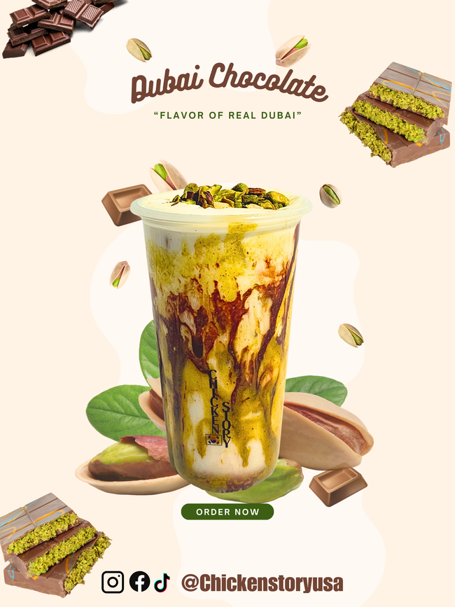 Dubai Chocolate Boba