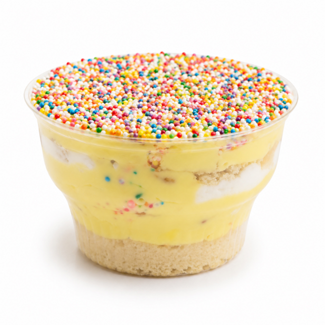Banana Pudding Dot Cake