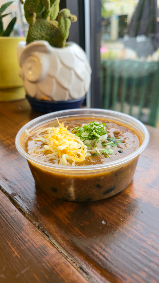 HALAL BEEF & BLACK BEAN CHILI (8oz)