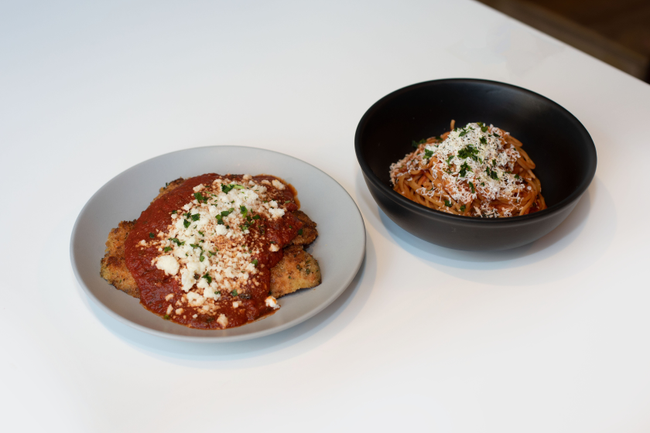 CHICKEN PARM and SPAGHETTI (1)