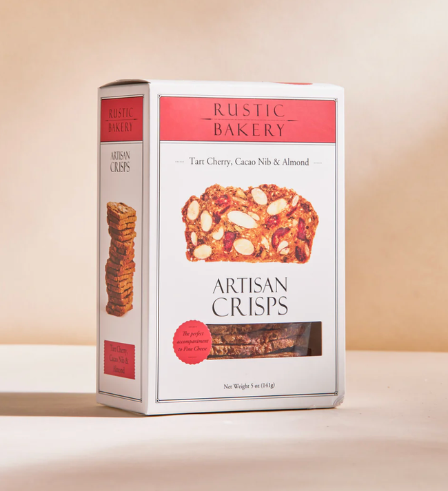 Rustic Bakery : Artisan Crisps: Tart Cherry, Cacao Nib & Almond