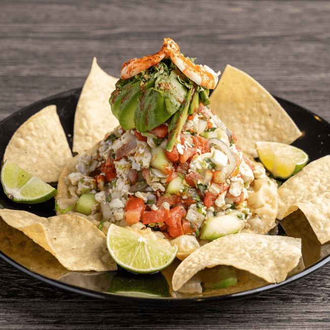 Ceviche Tostada