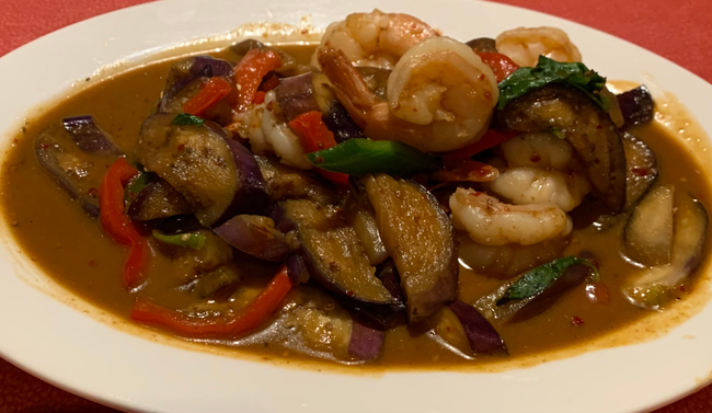 Special Eggplant Shrimp
