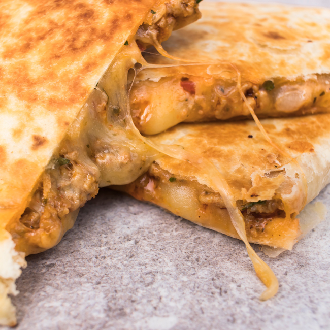 Quesadilla Rotisserie & Small Shrimp