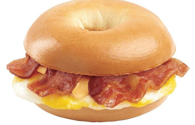Bagel, Egg, Cheese and Bacon